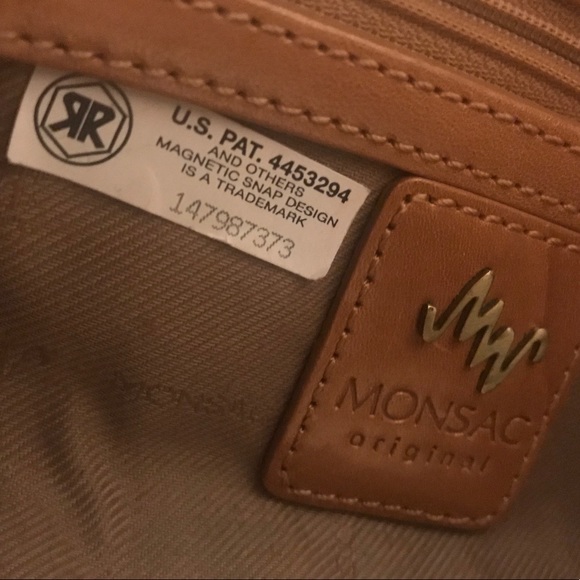 Monsac Original Crocodile Handbag - Picture 3 of 4